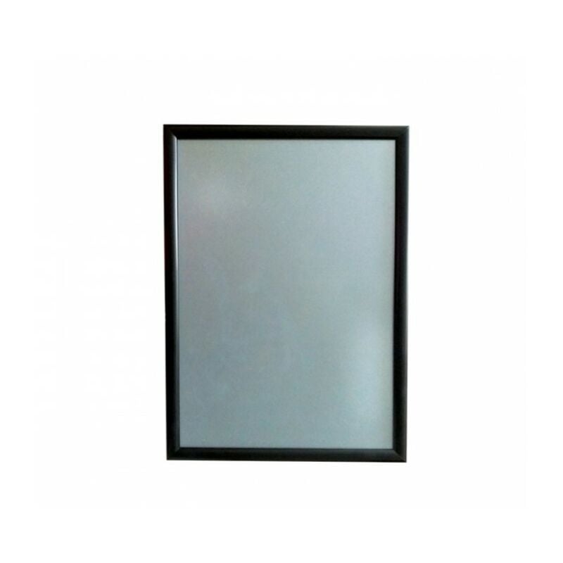 Cadre d'affichage clic clac en aluminium noir format A2