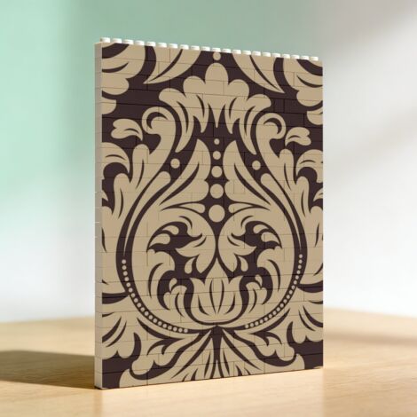 Cadre d’anniversaire en blocs, cadeau de la Saint‑Valentin