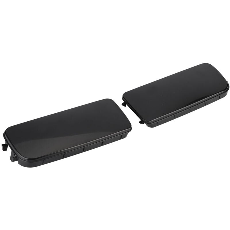 Kkmoon - Cadre de couverture pour phare antibrouillard avant en abs noir - Compatible E30, E36, E46 318, 323, 325 (3)