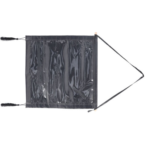 Cadre de décoration murale 30x30 cm pour peinture à strass, kit gris anthracite