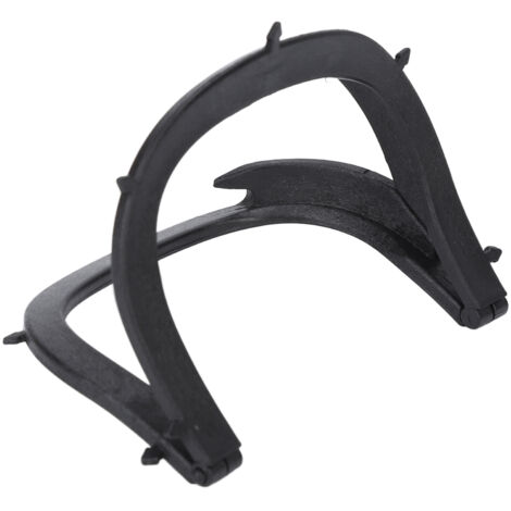 Cadre de Digue Dentaire Professionnel en Plastique Noir Pliable - Accessoire de Porte-Cadre pour Opérations Dentaires