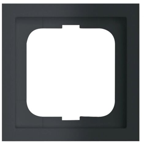 Cadre de finition simple Future® linéaire noir mat