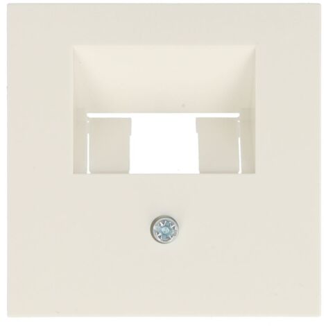 Cadre de finition UAE/IAE/ISDN System 55 blanc pur brillant
