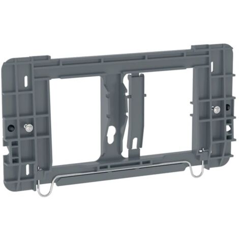 Cadre de fixation plaque de commande WC – Finition métal noire – Pour salle de bain moderne – Compatible Geberit Highline