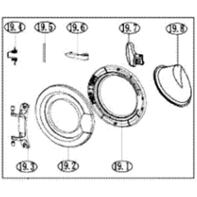 Cadre de hublot (repère 19.1)