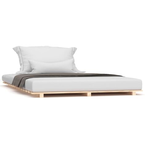 Cadre de lit 120x200 Bois de pin massif
