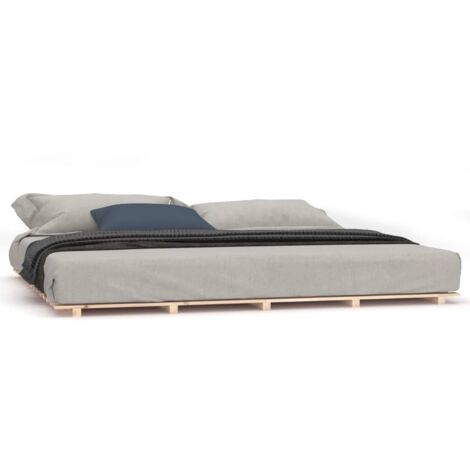 Cadre de lit 160x200 bois de pin massif