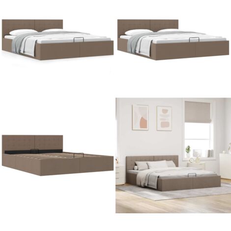 Cadre de lit à rangement hydraulique sans matelas 180x200 cm - Cadre De Lit - Lit Plateforme - Lit Avec Rangement - Lit Hydraulique - Lit Adulte - Home & Living
