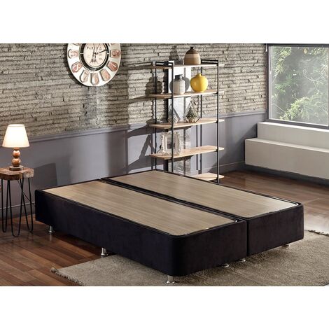 Cadre de lit avec coffre de rangement Rika - 6 tailles-140x190