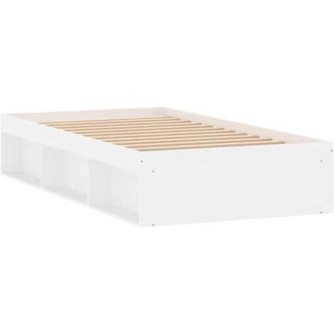 Cadre de lit blanc 100x200