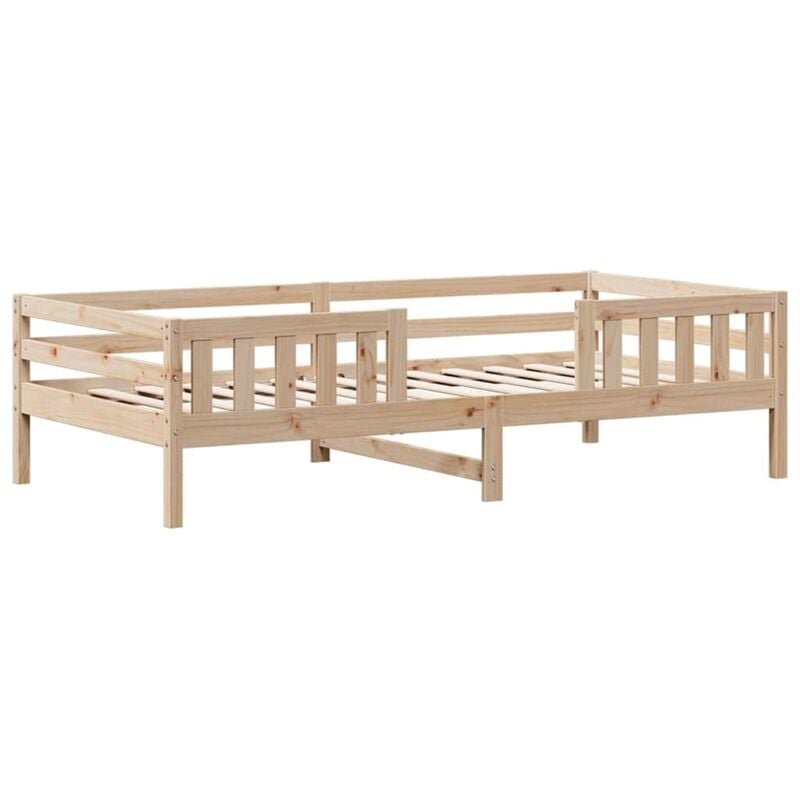 Vidaxl - Cadre de lit sans matelas 75x190 cm bois de pin massif
