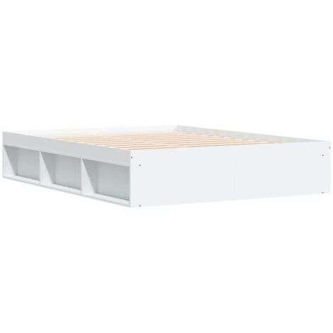 Cadre de lit blanc 140x190