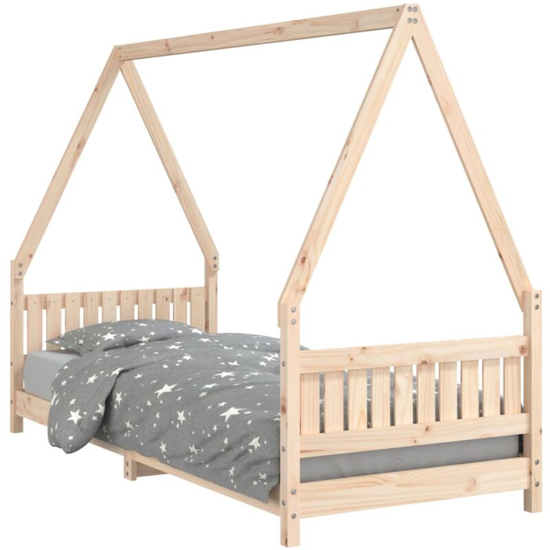Vidaxl - Cadre de lit pour enfants 80x200 cm bois de pin massif