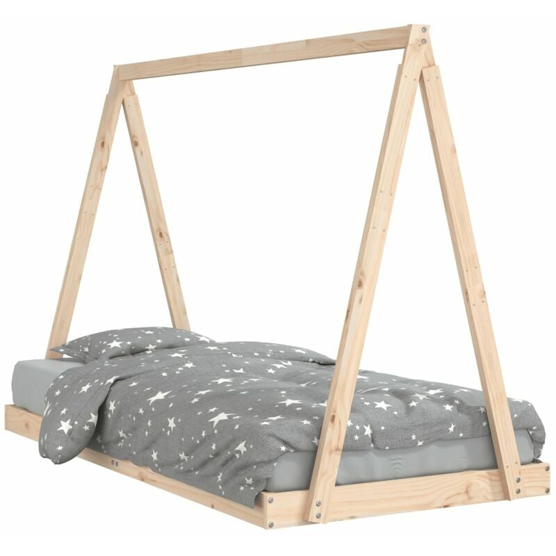 Vidaxl - Cadre de lit pour enfant 90x190 cm Bois de pin massif