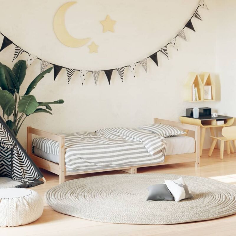 Vidaxl - Cadre de lit pour enfant 80x160 cm bois de pin massif
