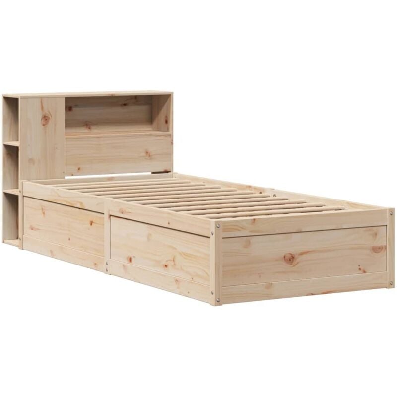 Vidaxl - Cadre de lit sans matelas 90x200 cm bois de pin massif