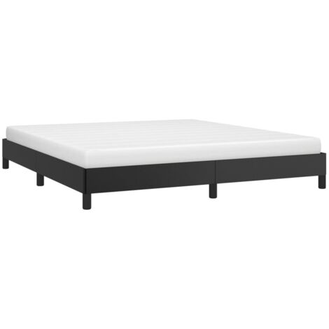 Cadre de lit sans matelas noir 180x200 cm similicuir vidaXL