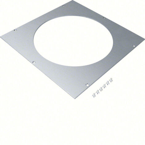 Cadre de montage diam 275mm épais 4mm pour boîte de jonction acier 340 mm (UDM3275R10)