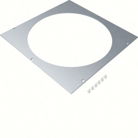 Cadre de montage diam 306mm épais 4mm pour boîte de jonction acier 340 mm (UDM3306R12)