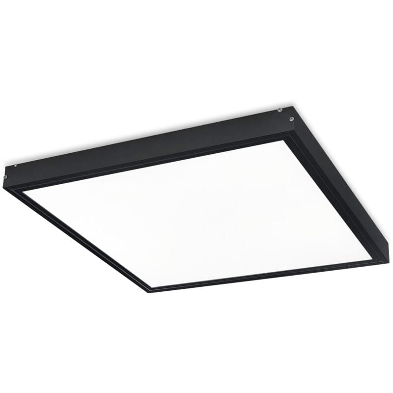 Cadre de montage en saillie pour panneaux LED 60x60 NOIR