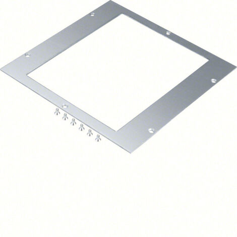 Cadre de montage l200mm x L253mm épais 4mm pour boîte de jonction acier 290 mm (UDM2200E09)
