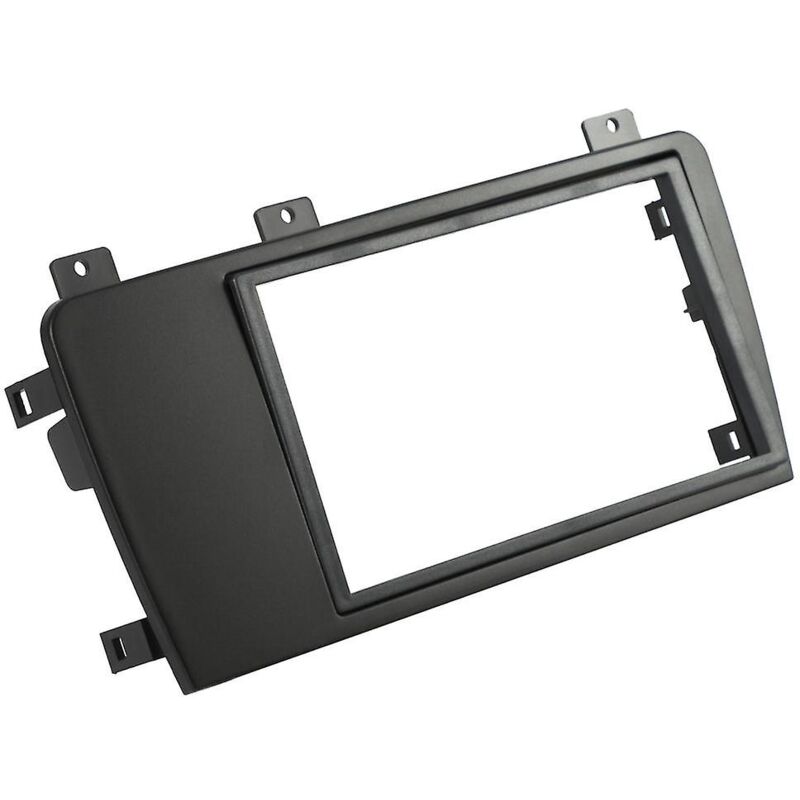 Cadre de panneau de façade d'autoradio 2 Din pour Xc70/V70/S60 2004-2007
