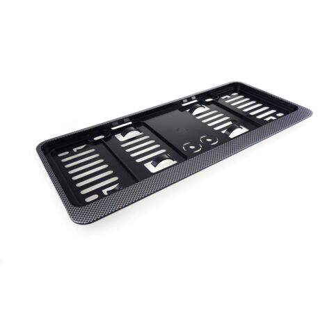 Cadre de plaque d'immatriculation court en carbone USA AMIO-02795