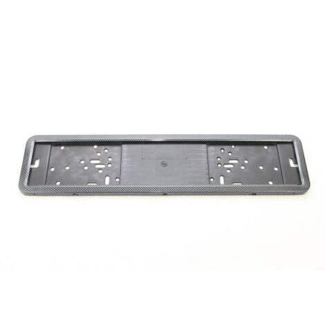 Cadre de plaque d'immatriculation en acier inoxydable carbone LPF 002 AMIO-01120