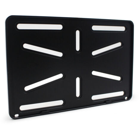Cadre de plaque d'immatriculation pour moto, cache-plaque d'immatriculation arrière pour scooter, cadre de plaque d'immatriculation universel, cadre de plaque d'immatriculation en alliage d'aluminium 