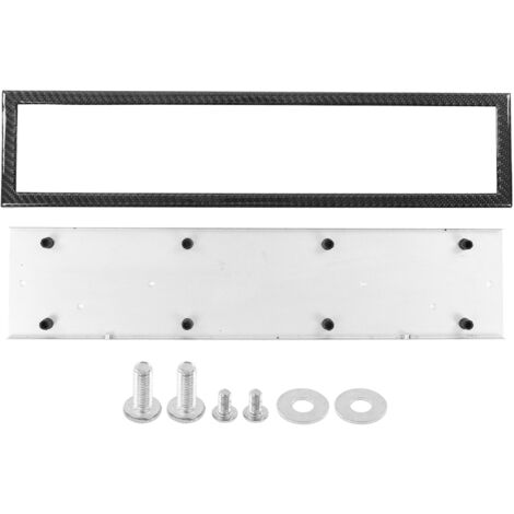 Cadre de plaque d'immatriculation Standard en Fiber de carbone véritable universel pour F30 F20 F34 F80 F87 F82 F10 G20 G30 G80 G82