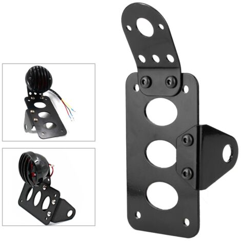 Cadre de Plaque d'Immatriculation Style Rétro pour Motos - Accessoire de Personnalisation