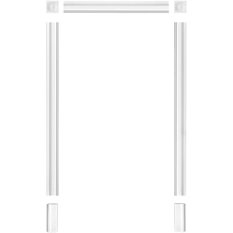 Cadre de porte et éléments de construction Kit complet PU antichoc Grand Decor DK01: DK014