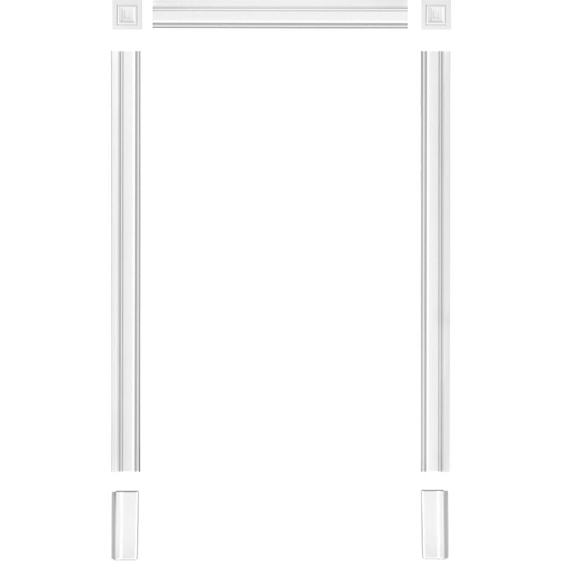 Cadre de porte et éléments de construction Kit complet pu antichoc Grand Decor DK01: DK013