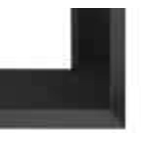 Cadre de porte noir 45° pour foyer GO13 63/51
