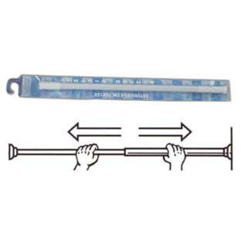 Cadre de support de rideau extensible - 70/120 cm