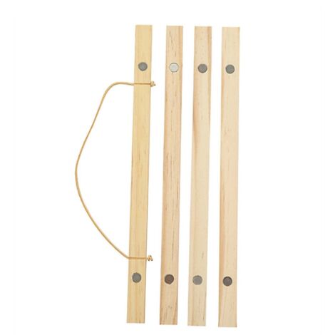 Cadre de suspension pour affiche magnétique - Cadre pour photo en bois Cadre pour photo Suspension de lumière en bois pour photo Picutre, toile, oeuvre, impression d'art, tenture murale, bois blanc