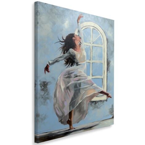Cadre déco Ballerine dansante 60x90