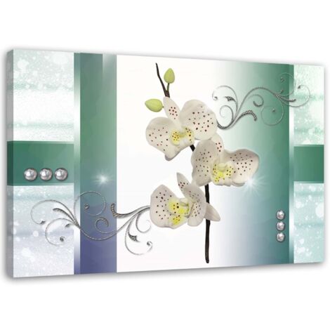 Cadre déco Orchidée Fleur Plante 60x40