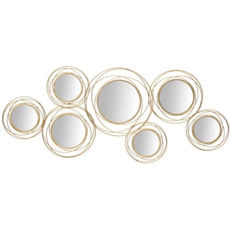 Cadre décoratif avec miroirs Specchio 124.5 x 4 x 53.5 cm