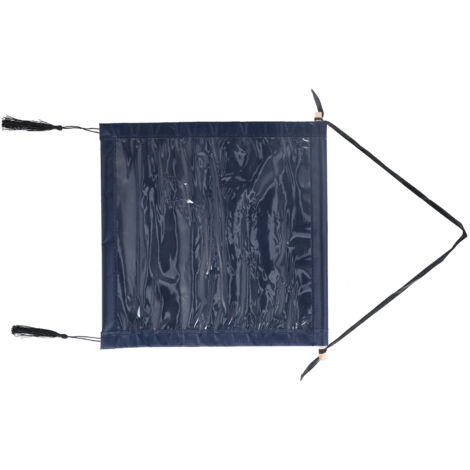 Cadre Décoratif Strass 30x30cm avec Cintres, Kit de Peinture Mural Bleu Foncé