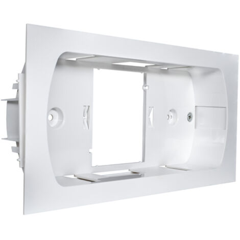 cadre d'encastrement - blanc - pour boitier a2. - luminox 10413
