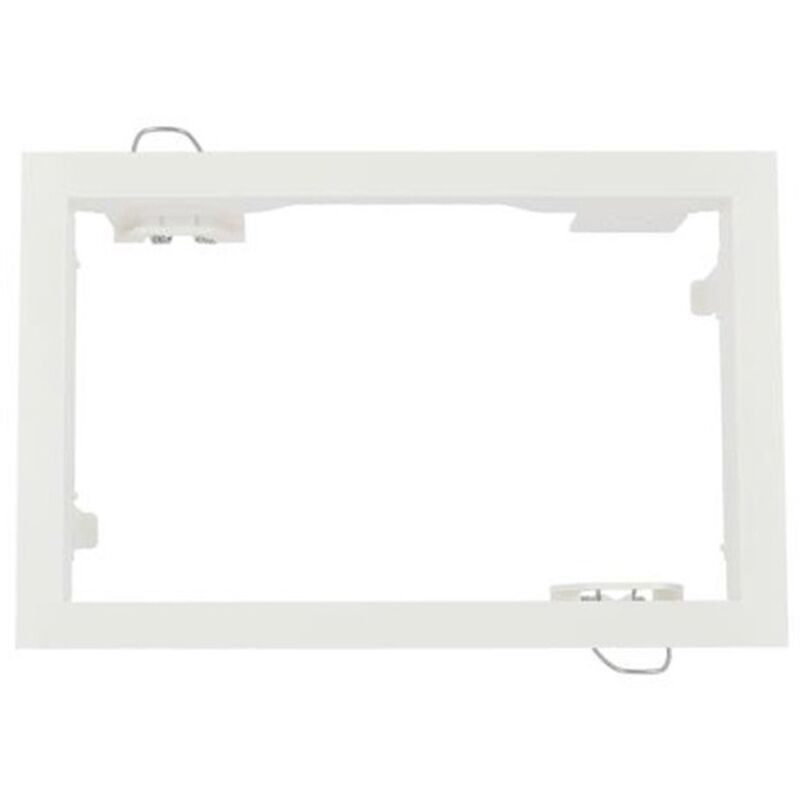 Cadre d'encastrement ura next pour installation faux plafond, Blanc