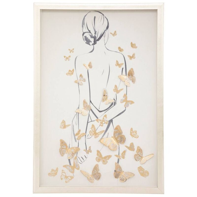 Atmosphera - Cadre Diane bois 40x60cm créateur d'intérieur