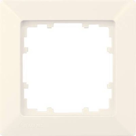 Cadre dim 80- mm 1 compartiment, 80 mm x 80 mm Blanc electrique / 1pc