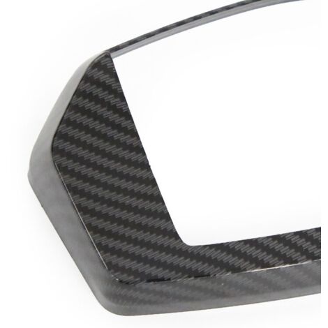 Cadre d'instruments en fibre de carbone pour moto Yamaha NMAX155, accessoire de protection d'instruments résistant à l'usure et à l'eau.