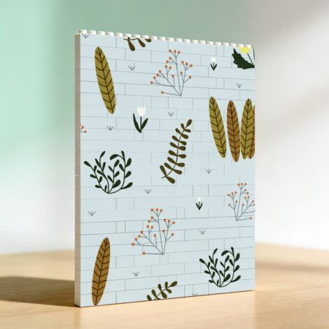 Cadre DIY adulte en briques de construction, cadeau parfait pour lui et elle