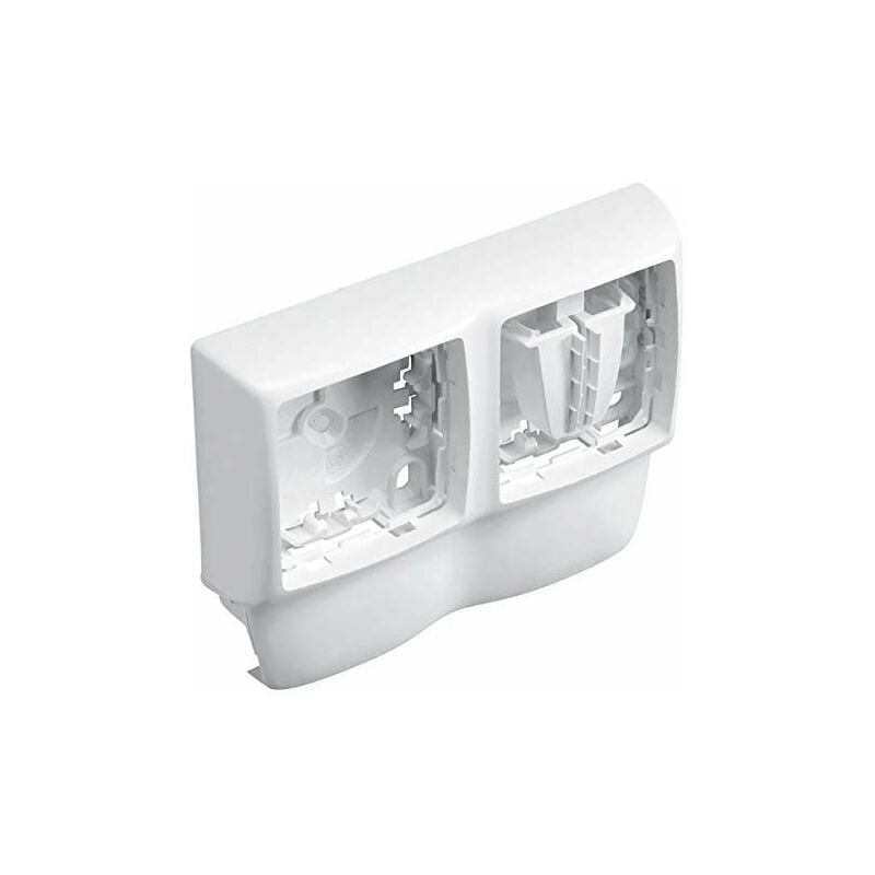 Planet wattohm - cadre double appareillage saillie de Legrand profondeur 12 PLW11822