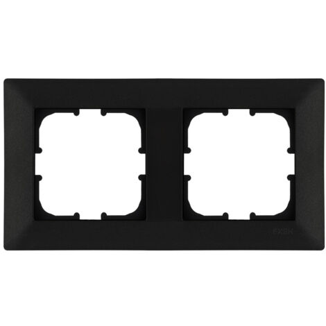 Cadre double noir métallique EXEN Odak