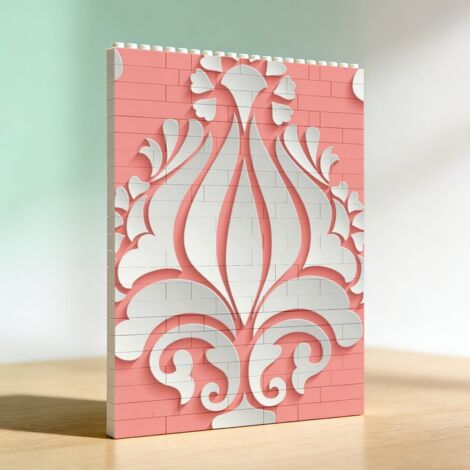 Cadre en briques pour couples, cadeau de la Saint‑Valentin et anniversaire