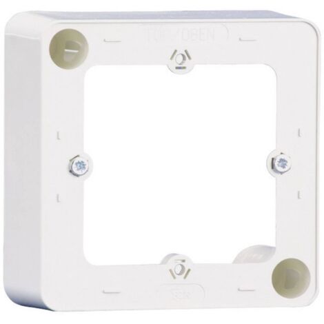 Cadre en saillie BTR NETCOM RAL 9010 R45347